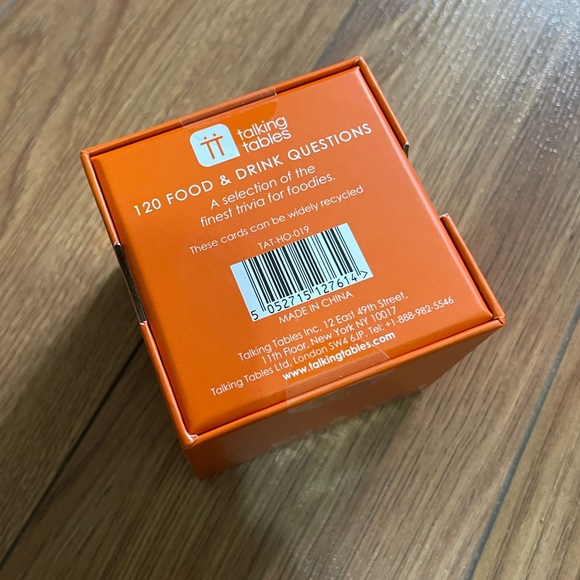 Talking Tables after dinner Trivia Cards: Food Drink - Picture 6 of 6